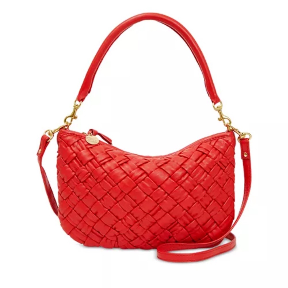 Clare V Petite Moyen Crossbody Puffy Rosa NWT